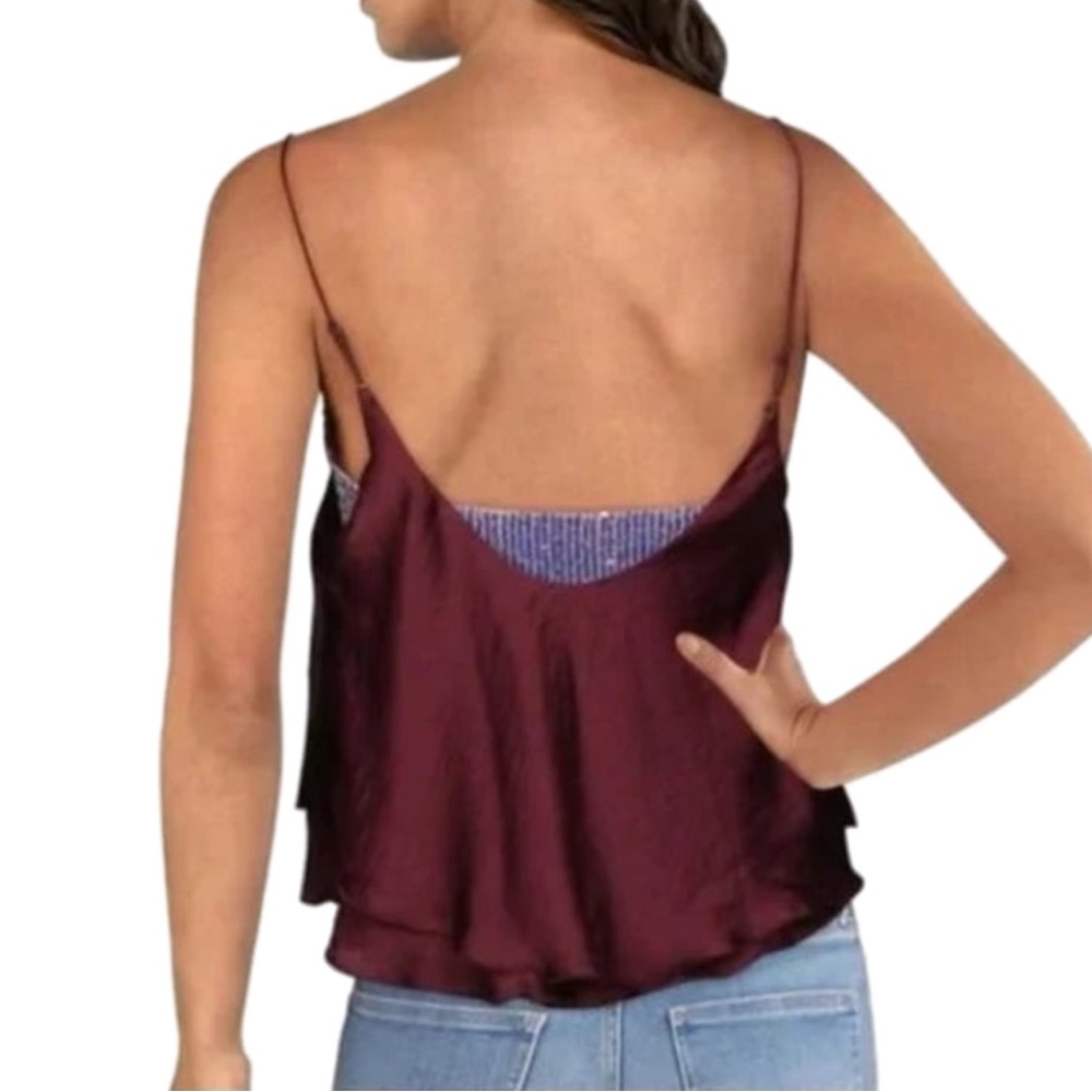 NWT Free People Turn It On Cami Sequin Top - Picture 8 of 8